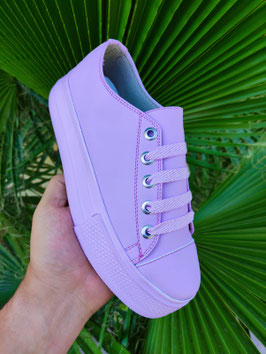 TENIS LILA COLORS VINIPIEL