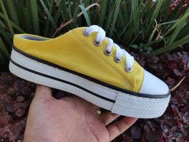 CHOCLO DESTALONADO PLATAFORMA AMARILLO