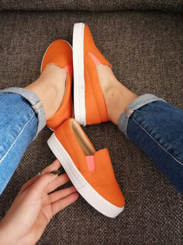 VANS NARANJA LIMON