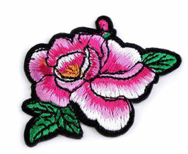 Patch thermocollant fleur hibiscus - 56 x 38 mm - PPE199