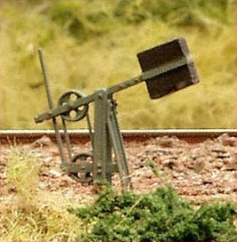 Weichen- oder Signalspannwerk N