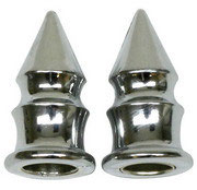 SILVER SPIKE VALVE CAPS