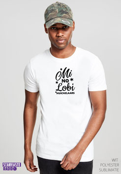 T-shirt Wit NI NO LOBI NR018