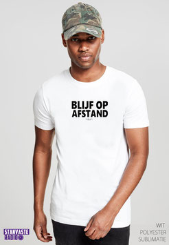 T-shirt Wit AFSTAND NR016