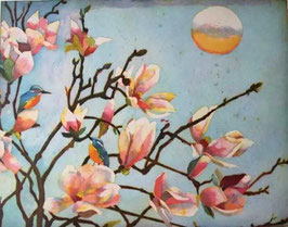 Jutta Votteler "Große Magnolien", 64 x 50 cm