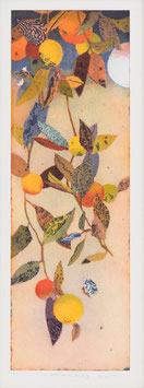Jutta Votteler "Im Zitronenzweig", 20 x 60 cm