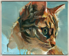 The Hunter, 75 x 60 cm, Druck auf Leinwand, Auflage 125 Stück