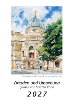 2027 Wandkalender von Steffen Köbe, handsigniert