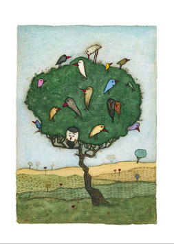 Limitierter Fine Art Print von Holger Koch "Familienbaum"
