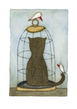 Limitierter Fine Art Print von Holger Koch "Al Cat Raz"