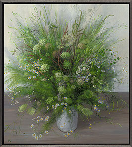 Wildflower bouquet "All saints", 45 x 55 cm, Druck auf Leinwand, Auflage 120 Stück