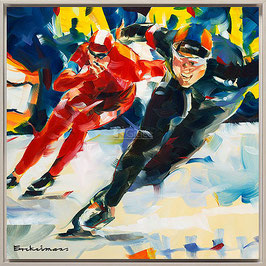 The final round, 50 x 50 cm, Druck auf Leinwand, Auflage 150 Stück