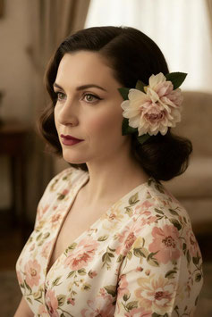 Haarblume Double - Vintage