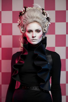 Harness Kragen Charlotte - Schwarz