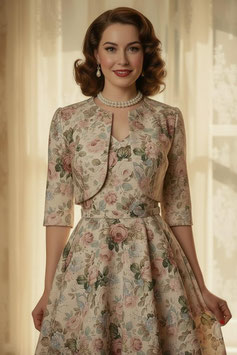 PR Creations "Jardin Des Roses" Bolero