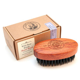 Wild Boar Bristle Beard Brush (Herrenpflege Bartbürste)