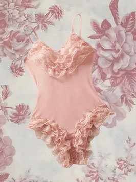 Ruffle Body Rosa