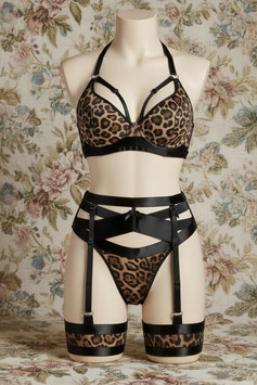 Lingerie Set - Leopard