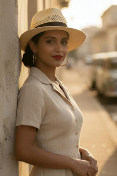 Panama Hut Damen - Beige