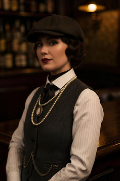 Peaky Blinder Cap Schwarz Unisex