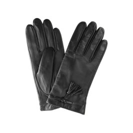 Lederhandschuhe mit Quasten