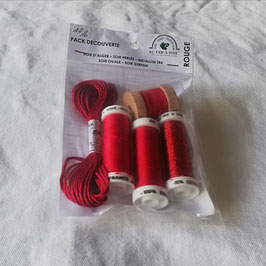 Pack "découverte" rouge