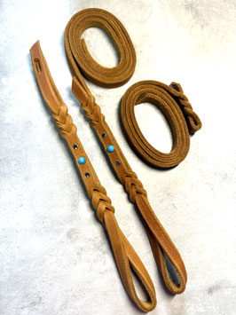 Bosal Hanger Cognac - Türkis, Bernstein
