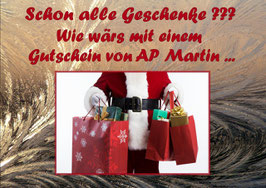 Weihnachtsgutscheine