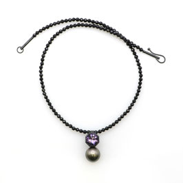 Amethyst, Pearl & Spinel