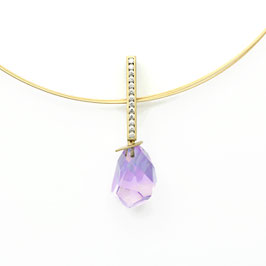 Lavender Quartz + Diamonds