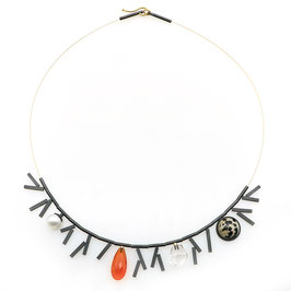 Carnelian & Alpine Quartz