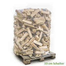 Ster Brennholz ESCHE, 33 cm Scheiter