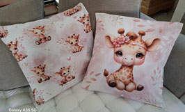 coussin girafe