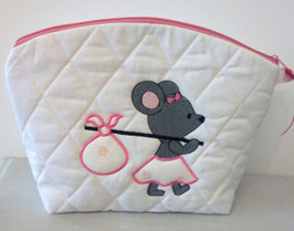 Pochette zippée fille