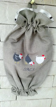 Sac à sacs "petites poulettes"