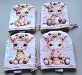 mini gant de toilette fillette