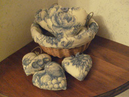 coeur en toile de jouy COTD02