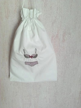 Sac lingerie "mes petits dessous"