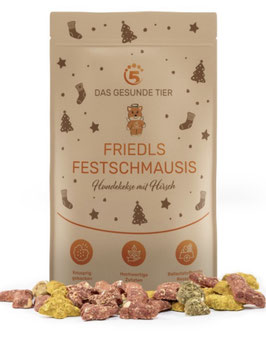 FRIEDLS FESTSCHMAUSIS - Weihnachtskekse mit Hirsch - 200 g