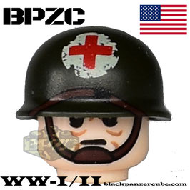 USH04 Casque U.S medic v2 kaki
