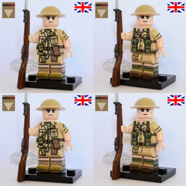 PACK infanterie Britannique combats du désert