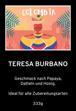 Teresa Burbano, Natural, Kolumbien