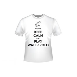 T-shirt Keep calm and play waterpolo