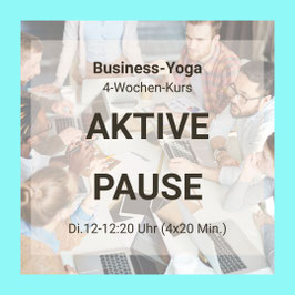 4-WOCHEN ONLINE LUNCH-YOGA: AKTIVE PAUSE (Anfängerfreundlich), 4 x dienstags 12-12:20 Uhr