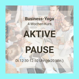 4-WOCHEN ONLINE LUNCH-YOGA: AKTIVE PAUSE (Anfängerfreundlich), 4 x dienstags 12:30-12:50 Uhr