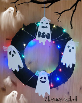 Geister Lichter Türkranz