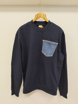 Sweater met jeanszak - TU22-0281
