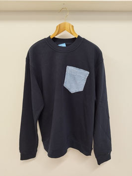 Sweater met jeanszak - TU22-0287