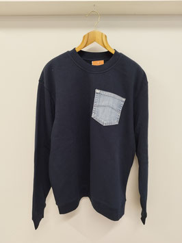 Sweater met jeanszak - TU22-0283