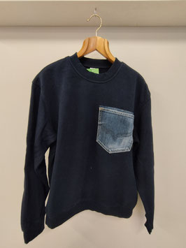 Sweater met jeanszak - TU22-0269